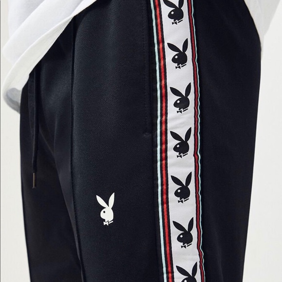 Pacsun X Playboy Taped Tricot Track Pants - Picture 2 of 8